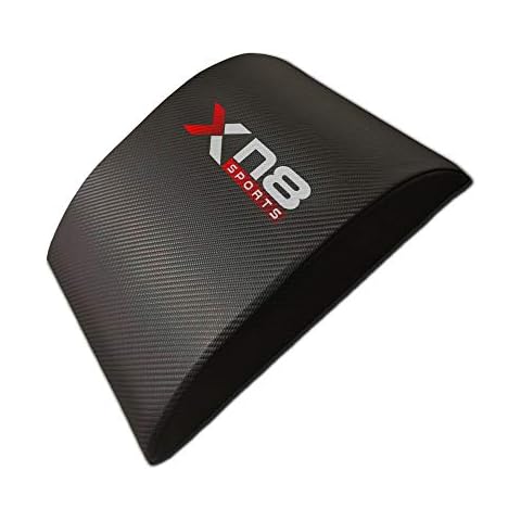 Xn8 Ab Mat Sit Up Pad Abdominal Exercise Mat for Core Training, Lower Back Support, Back Pain, Yoga, Gym, and Home Workout | Support Full Range of Motion for Men Women Cover