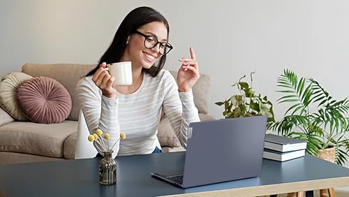 Image of Lenovo IdeaPad 5 Slim, 16 inch FHD Touchscreen Laptop, 8Cores AMD Ryzen 7 8845HS, 16GB LPDDR5x Memory, 1TB PCIe SSD, Fingerprint Reader, Win 11 Home,w /Office 365 (Windows 11 Home, 16GB RAM | 1TB PCIe SSD)