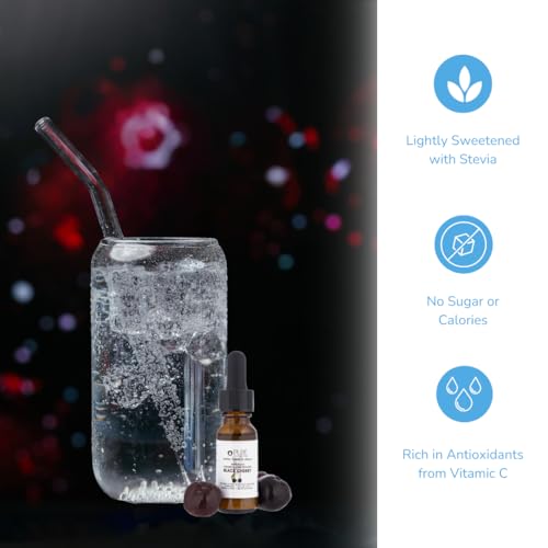 Image of Pure Inventions - Water Enhancer Drops - Delicious, Refreshing Sugar-Free Electrolyte Drops, Antioxidant Vitamin C Support, Zero Calories, No Artificial Sweeteners, Black Cherry, 12 Servings