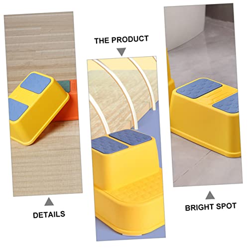ULDIGI 1 Unidade Escadinha Infantil 2 Níveis Passo De Treinamento Potty Caixas De Armazenamento De P