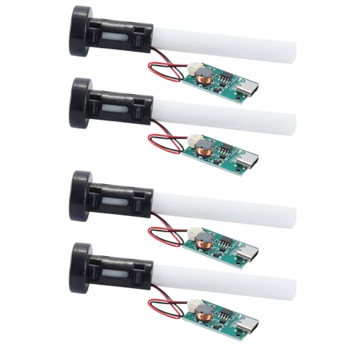 DUZEPA Lot de 4 brumisateurs ultrasoniques – Plaque de film pour atomiseur USB, accessoires pour humidificateur et brumisateur DIY