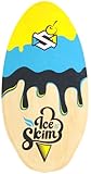 Skim One Wood Skimboard, Multicolor (Ice Skim Azul/Amarillo), 39