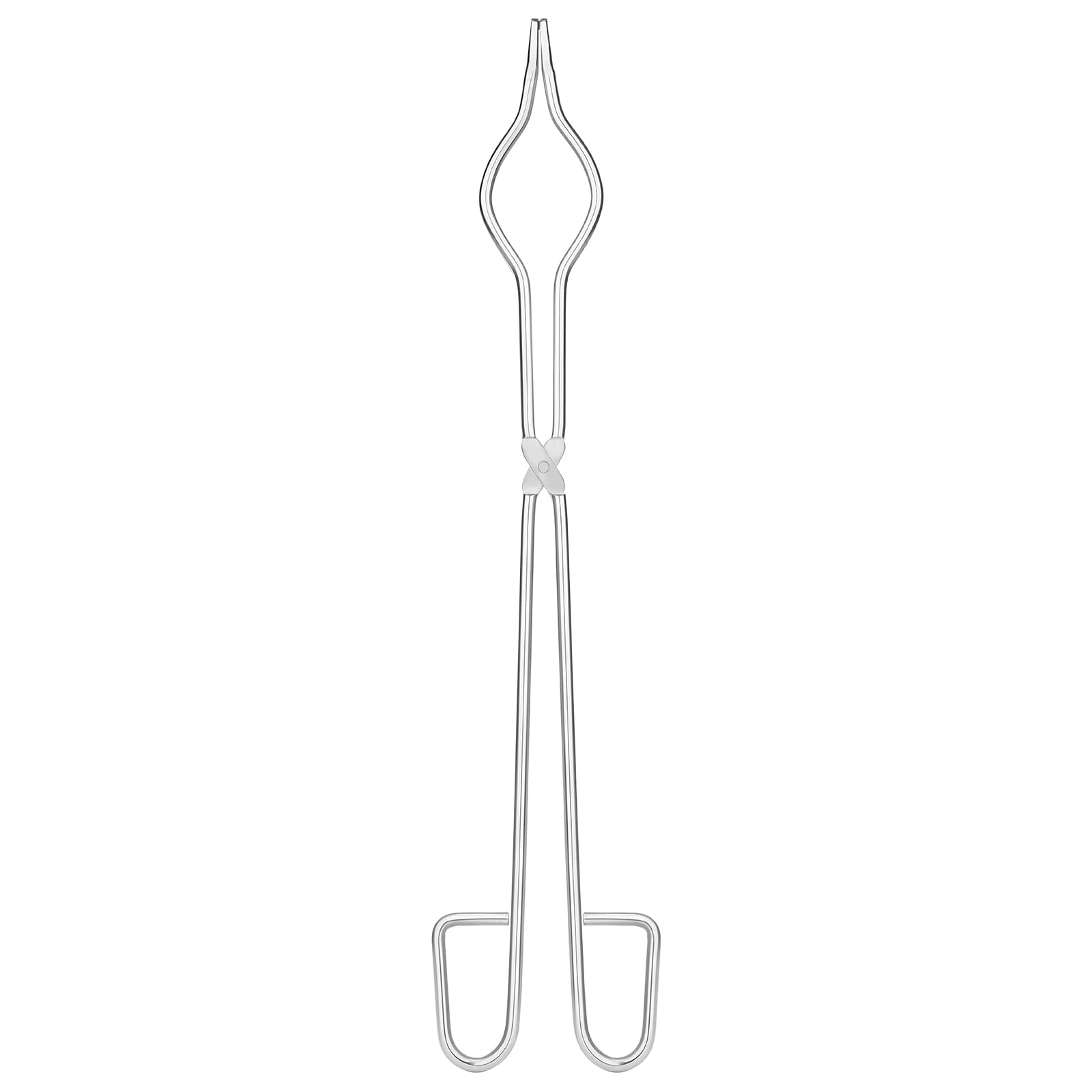 stonylab Crucible Tongs, 16 Inch Stainless Steel Crucible Tongs Laboratory Tongs for Securely Gripping