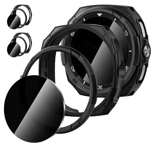 Coque Samsung Galaxy Watch 8 Classic 46 mm Suoman lot de 2 protections