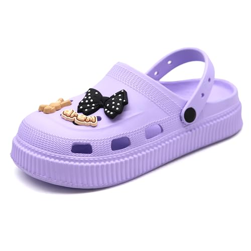 Image of SVAAR Fashionable Comfortable Lightweight Platform Heels Clogs for Women's | Cushioned Footwear | Lightweight Slip-ons | Waterproof Sandals for Women