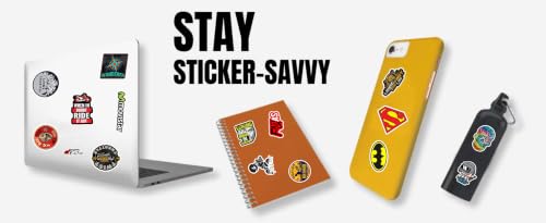 Image of Graphixdesign Decals Sticker 30 Pack Random Sticker for Skateboard Helmet Laptop Bicycle Hypebeast Bike Guitar Stickers ((Sticker B 30x60 cm))