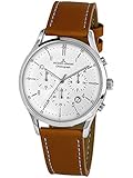  Jacques Lemans Herren-Uhren Analog Quarz One Size Braun 32016517