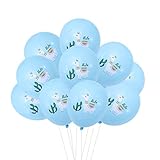 Umweltschutz - Luftballons aus 100% biologisch abbaubarem Naturlatex! Mit Luft oder Helium aufblasen!