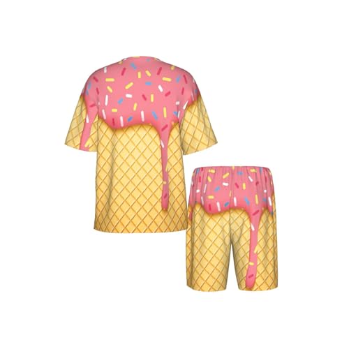 Pyjama 2 pièces homme léger pour nuits d'été fraîches