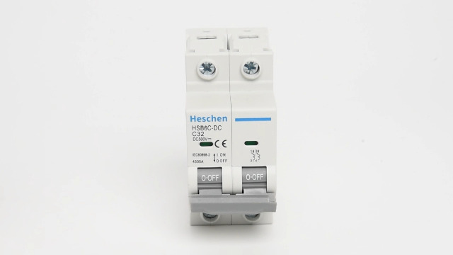 Interruttore DC Heschen 100A 500V - 2 Poli Per Impianti Fotovoltaici E Solari - Foto 5