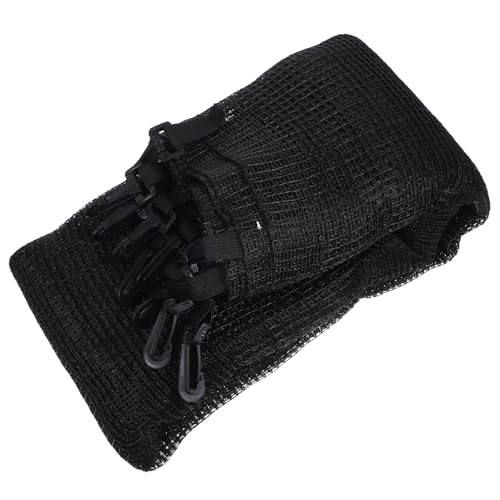 GAROZATION Trampoline Protective Net Replacement for Poles Outdoor Safety Enclosure Netting High-Strength Material Minimizes Fall Risk Compatible with Various Trampoline Types Easy