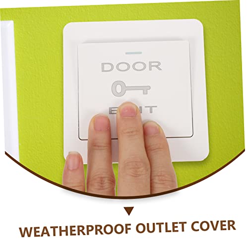 CIYODO 2 Pçs Botão De Campainha Interruptor Ao Ar Livre Anel De Campainha Placa De Parede De Sino De