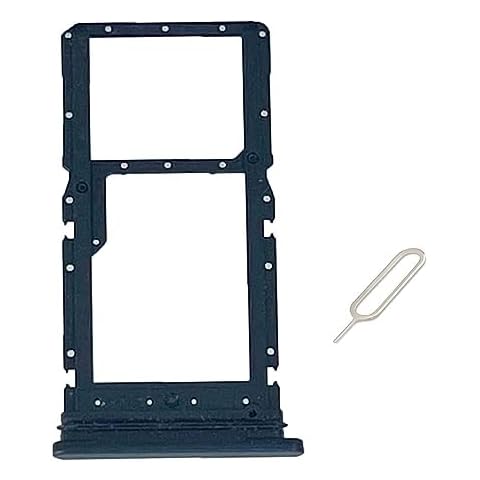 UPONEW for Motorola Moto G Stylus 5G 2023 XT2315 Sim Card Tray SD Sim Card Holder Container Replacement Part Black Cover