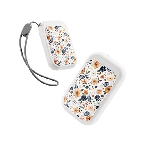 OCOOPA AI Magnetic Hand Warmers Rechargeable 2 Pack, 5000mAh Ultra-Thin Electric Glove Heater Handwarmer,UL Certified, Men Women Gifts for Christmas,Birthday,Winter Essentials,UT4 Young Mead