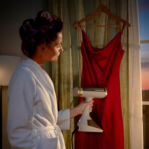 Russell Hobbs plancha vertical con succión tejidos [1500 W, 24 g/min de vapor] (3 configuraciones de vapor y succión, depósito de agua de 200 ml, calentamiento en 35 s.,cerámica 28551-56 - imagen 3