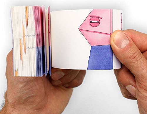 Flipbook impreso a lápiz de Andymation block de animación 3