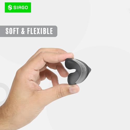 Image of SIAGO TPU Key Cover Compatible with Honda City, Civic, Jazz, Amaze, CR-V, BR-v, WR-V with 3 Button Smart Key (Grey Pack of 1)