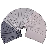 SIQUK 27 Pcs Wet and Dry Sandpaper 3000 5000 7000 High Grit Sandpaper Assortment 9 x 3.6 Inch Abr...