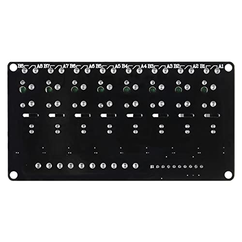 2Pcs 8 Channel Solid State Relay Module Board Dc 5V High Level Trigger With Fuse For Industrial Controls #TOP3