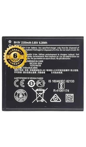 Image of THE BATTERY STORE Original BV-5V Battery for Nokia 1 TA-1047 / TA-1060 / TA-1056 /TA-1079 /TA-1066 / Battery with 6 Month Warranty***(PP234)