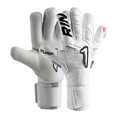 Rinat Guante de Portero Kratos Turf Wht Adulto Blanco Talla 7