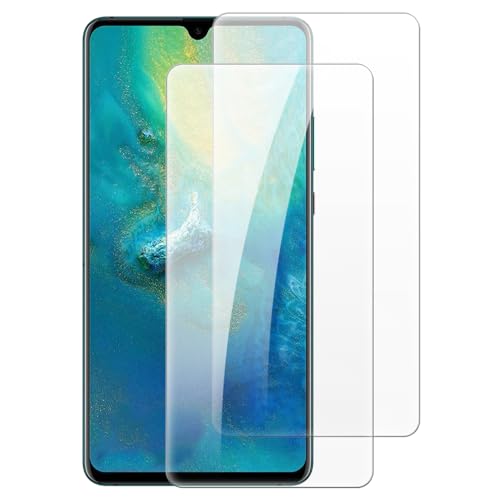 Shantime [2 piezas Protector Pantalla Cristal Templado Compatible con Huawei Mate 20 X 5G (7.2 pulgadas), HD Claro Antirrayas Sin Burbujas
