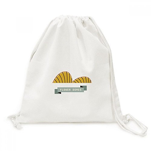 Sac cordon Toile Singapour Fleur pour voyage et sport