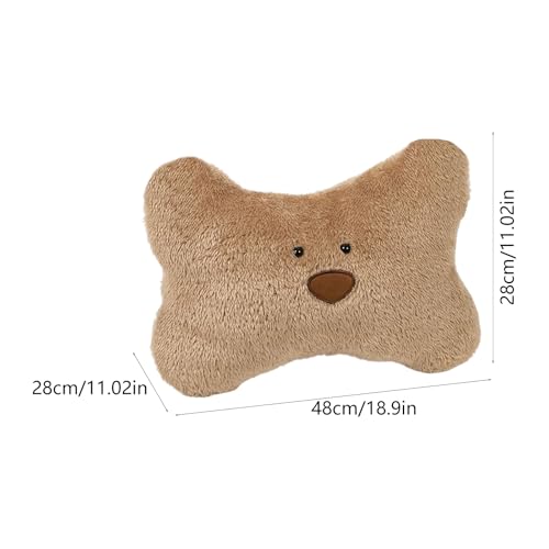 Coussin de nuque pour soulager le mal de dos avec peluche ergonomique - 7
