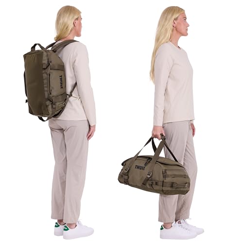 Image of Thule Chasm 30L Duffel, Easy to Pack, Converts to Backpack, Internal mesh Pockets, Lockable Zippers, Recycled Materials