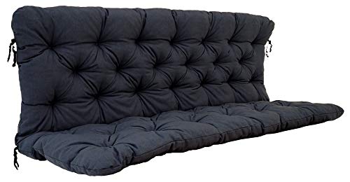 Chicreat Cojín para muebles de jardín, Gris Oscuro