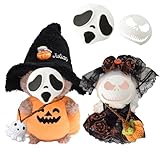 UIDMEN Personalized Clothes for 17cm Doll(Clothes Only), Fashion Handmade Accessories for Doll, Cute Halloween Costumes For Dolls For Dress Up, Play & Collector Display, Halloween Gifts, Birthday Gift