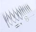 Microvascular Kit Hand Suture Instruments Kit Tweezers Scissor Set 15 Pcs