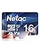 Netac 16G Scheda Micro SD, Scheda di Memoria A1, U1, C10, V10, FHD, 600X, UHS-I velocità Fino a 90/10 MB/Sec(R/W) Micro SD Card per Telefono, Videocamera, Switch, Gopro, Tablet