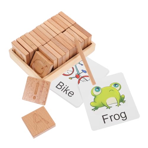 Jouet éducatif en bois alphabet idéal pour aider votre enfant à tracer les lettres