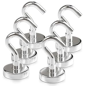 X-Bet Magnet 6H40 Magnethaken 6er-Pack