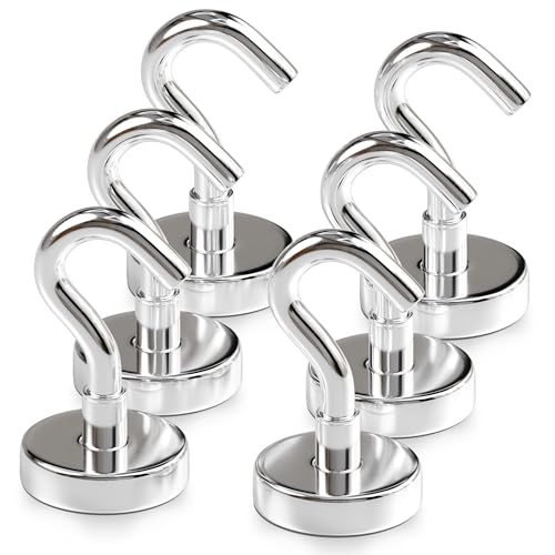 X-Bet Magnet 6H40 Magnethaken 6er-Pack