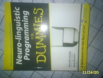 Neuro-Linguistic Programming For Dummies book cover