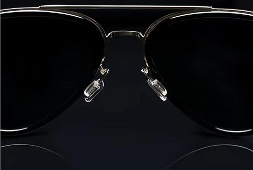 Miniatura 3 de BEHLINE - Almohadillas de nariz para gafas de sol, 5 pares de lentes de nariz, de silicona suave, rectangulares, kits de reparación, piezas de