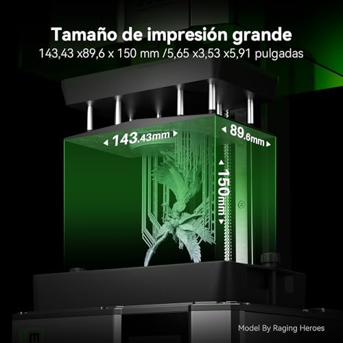 Impresora 3D de Resina ELEGOO Mars 5 con Pantalla Mono LCD 4K - ¡Descubre sus funciones! - Fernando Cortés