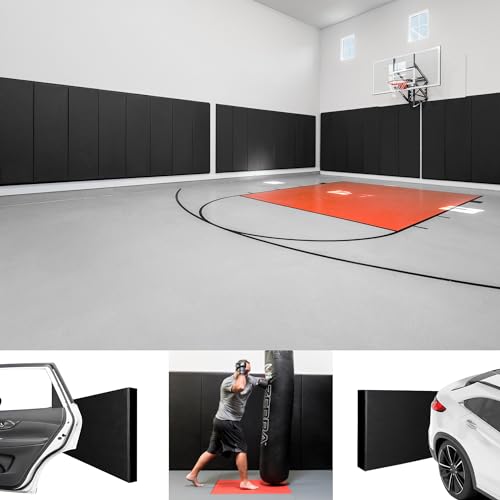 Gym Wall Padding, Basketball Court Wall Protector, 2