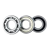 1 cuscinetto a sfere a gola profonda, diametro interno 20 mm, larghezza 4-19 mm, durevole, aperto, RS, ZZ schermato, per applicazioni meccaniche,IDxODxB,20x34x7mm