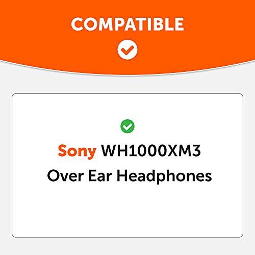 Image of WC SweatZ XM3 - Patented Earpad Sweat Covers for Sony WH-1000XM3 | Made by Wicked Cushions | Made with Premium Silicone, Sweatproof & Easily Washable | Red Camo