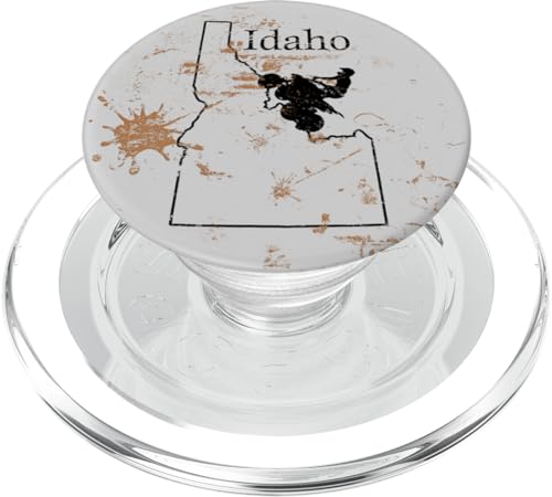 Idaho ATV Trail Rider Mud State Map MagSafe PopGrip