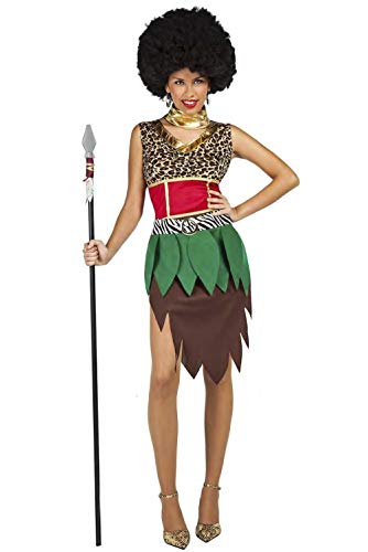 Kimokawaii Disfraz Africana Talla M/L TAMAÑO Adulto