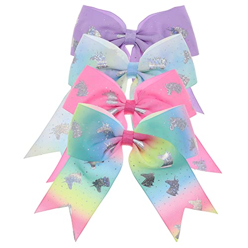 FROG SAC Big Hair Bows for Girls, Large Cheer Bow For Kids, Spark...