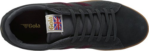 Image of Gola Equipe Suede - Sneakers for Men - Contrasting Wingflash - Heel Return - Durable Cupsole - Low Silhouette
