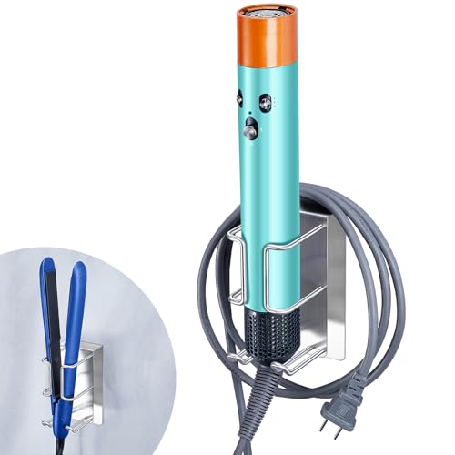 XILIMEN Fönhalter Wand Ohne Bohren Edelstahl