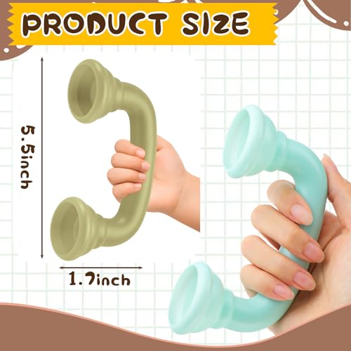 Shappy Bulk Whisper Reading Phones 36 Pcs Whisper Auditory Feedback Phone Hear Myself Sound Speech Therapy Tool Classroom Manipulative for Kids Accelerate Reading Fluency Pronunciation (Morandi Color) - Image 4