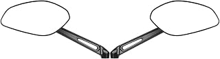 Motorbike Side Mirrors Universal Side Rearview Mirrors Handlebar Motorcycle Mirror Accessories