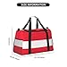 Austrian flag print Large Canvas Travel Duffel Bag Weekender Bags for Women Overnight Bag Carry On Tote Bag